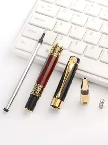 Style Business Metal Ballpoint Pen (1pc) Back To School - Black - View 3