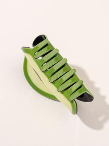 Avocado Shaped Hair Claw Cute Claw Clips Hair Clips Hair Jaw Clip Hair Clamps Hair Clutch Hair Catcher Clip, School Stuff, College Fall Winter Hair Accessories For Women For Vacation Outfits Woman - Multicolor - View 2