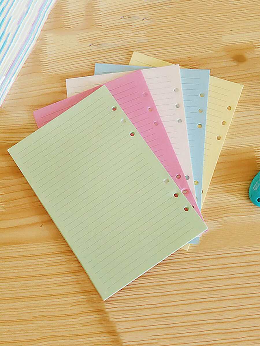 1入組隨機活頁本內紙 - 彩色 - 查看 1