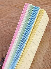 1入組隨機活頁本內紙 - 彩色 - 查看 6