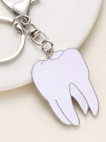 Móc khóa Tooth Charm - trắng - Xem 3