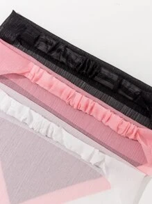 3 piezas Banda de pelo unicolor - Multicolor - Ver 4