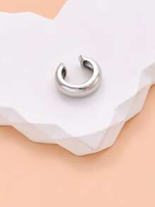 1入組極簡耳夾銅首飾類