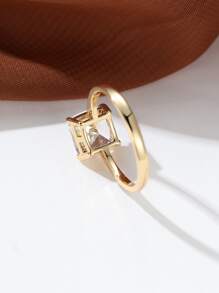 Vòng trang trí hình học Rhinestone - Vàng - Xem 2