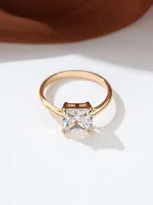 Vòng trang trí hình học Rhinestone - Vàng - Xem 3