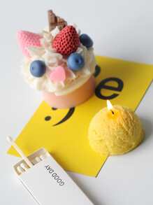 1pc Ice Cream Candle DIY Mold