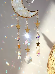 1pc Treo tường hình mặt trăng - Nhiều màu - Xem 7