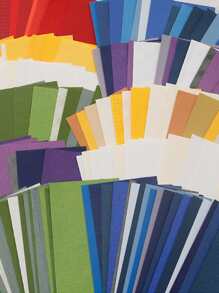 30pcs Random Color Material Paper - Multicolor - View 1