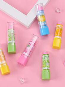 1入組口紅形狀隨機橡皮