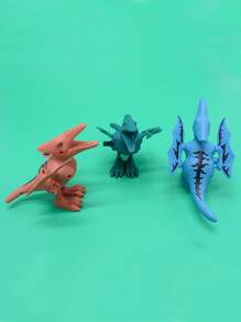 1入組隨機恐龍設計寵物追逐玩具