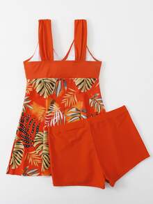 Bãi biển mùa hè Tankini in họa tiết nhiệt đới - Nhiều màu - Xem 2