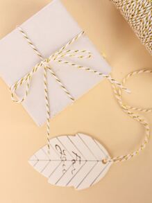 1錐體金屬質感細節禮品包裝繩 - 彩色 - 查看 2