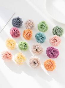 10 cái hỗn hợp màu sắc hoa nhân tạo đầu - Nhiều màu - Xem 5