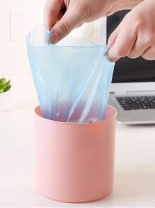 3rolls Random Color Trash Bag, Mini Garbage Bag For Desktop,Kitchen,Bathroom,Home,Household Supplies