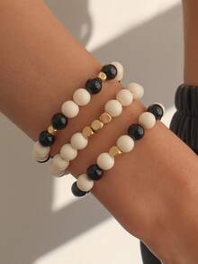 Pulseras De moda - Negro - Ver 1