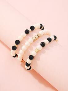 Pulseras De moda - Negro - Ver 2