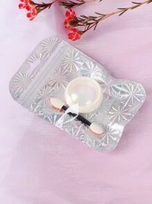 1 盒美甲闪光粉 带工具 DIY 指甲饰品 指甲宝石 指甲用品 - 白色 - 查看 3