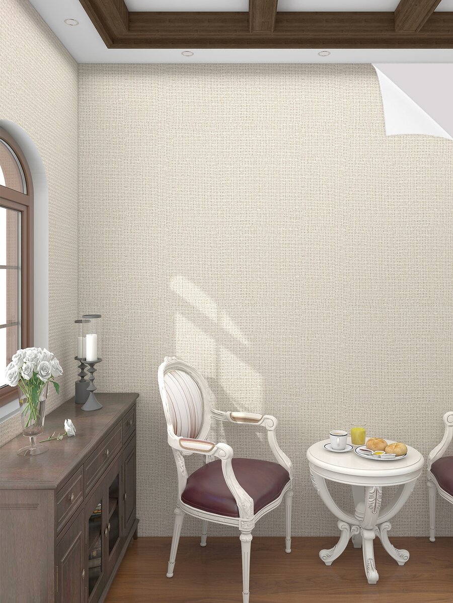 1 pieza Papel mural con textura