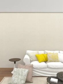 1 pieza Papel mural con textura - Beis - Ver 6