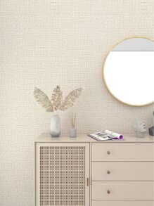 1 pieza Papel mural con textura - Beis - Ver 9