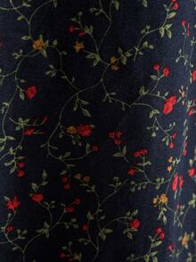 Manfinity RSRT Men Ditsy Floral Button Front Shirt - Black - View 7