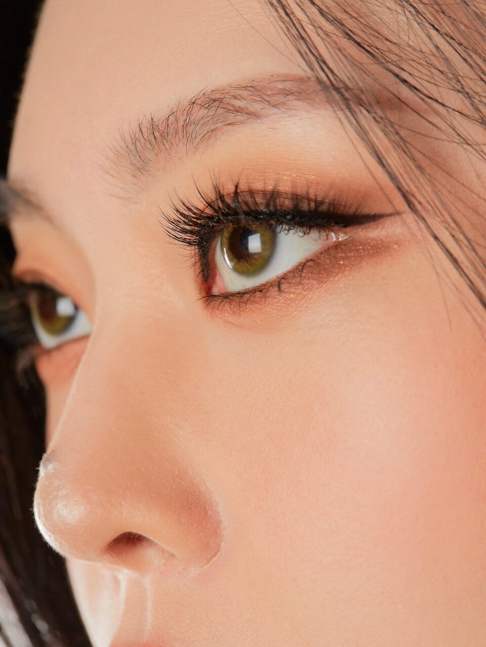 1pair Volumized False Eyelashes