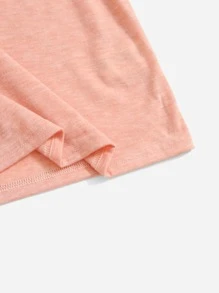 SHEIN Young Boy Coconut Tree Print Tank Top & Shorts