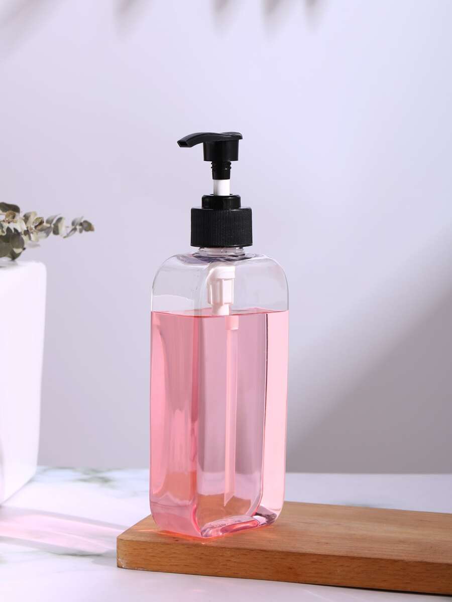 1 件 300 毫升乳液分配器，透明洗发水瓶，适用于浴室家居浴室装饰秋季装饰返校 - 無色 - 查看 1