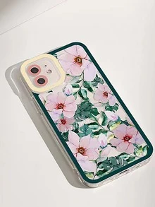 花卉圖案手機外殼 - 彩色 - 查看 3