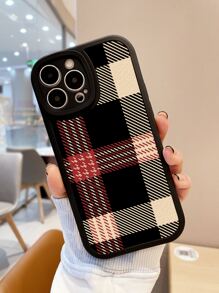 vỏ điện thoại kẻ sọc - màu đen - Xem 2