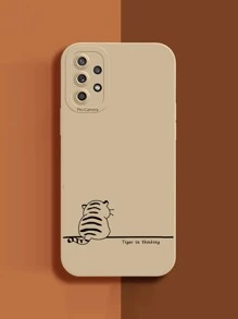 Funda para móvil tigre de dibujos animados - Beis - Ver 4