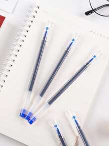 10入組塑膠中性筆 - 藍色 - 查看 2