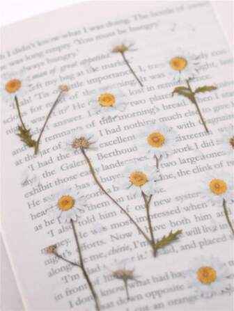 ملصق نمط زهر قطعة واحدة