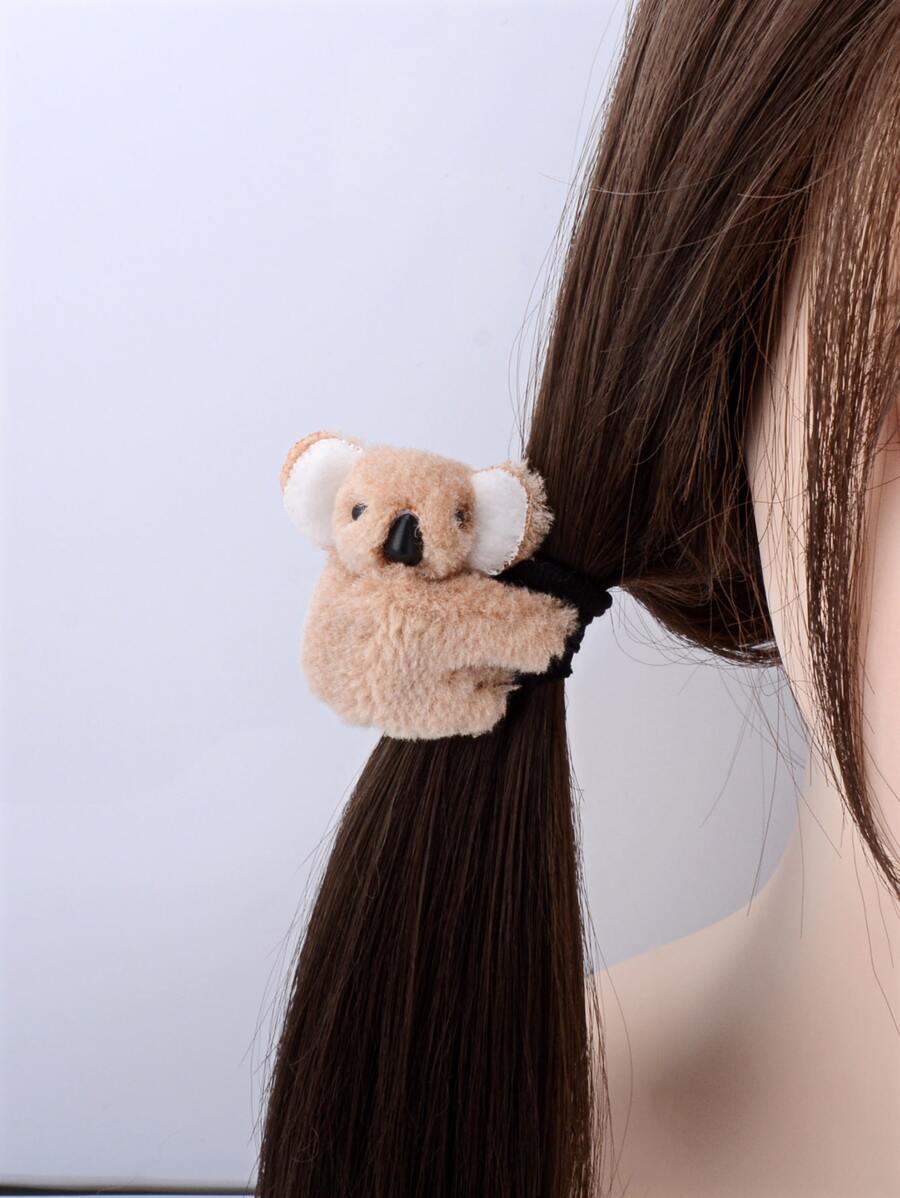 Fluffy Koala Decor Hair Claw