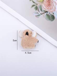 Fluffy Koala Decor Hair Claw