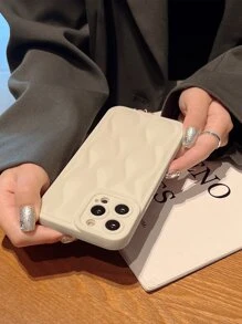 Geometric Pattern Phone Case Compatible With IPhone 11,IPhone 13,IPhone 14 Pro Max - Beige - View 2