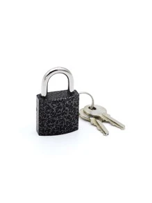 1pc Padlock With 2pcs Key - Multicolor - View 1