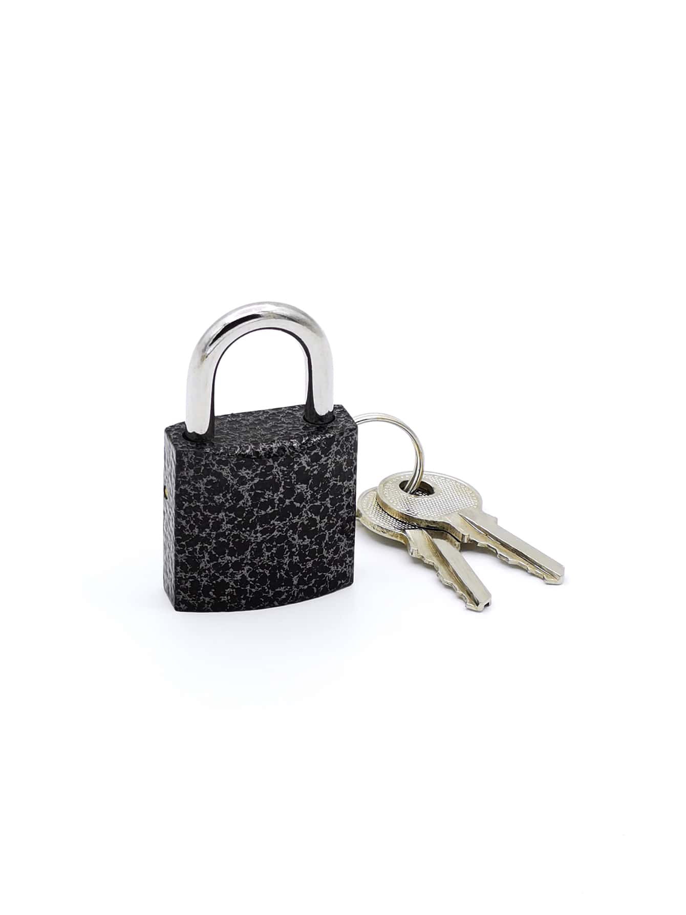 1pc Padlock With 2pcs Key - Multicolor - View 1