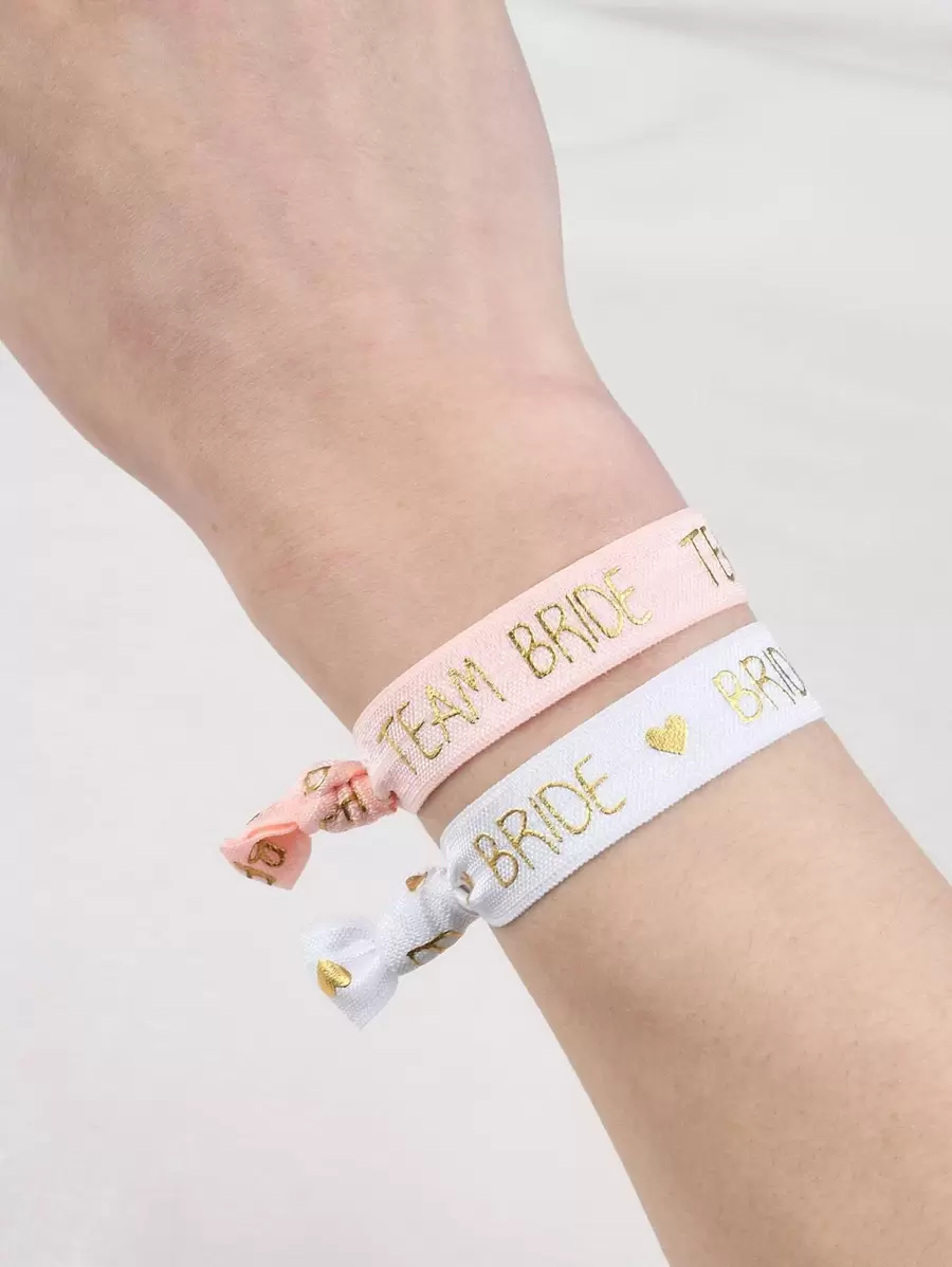 11 件婚礼单身派对腕带、派对装饰、派对腕带