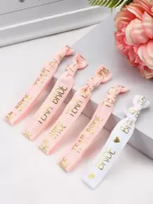 11 件婚礼单身派对腕带、派对装饰、派对腕带