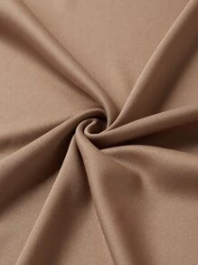 男士字母圖案T恤 - 駝色 - 查看 5