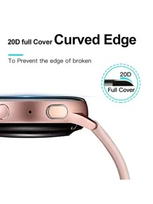 2入組屏幕保護膜適用於Samsung Galaxy Watch 4 - 查看 4