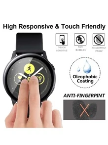 2入組屏幕保護膜適用於Samsung Galaxy Watch 4 - 查看 5