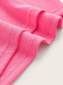 SHEIN ICON Plus Dopamine Dressing Heart Ring Linked Cami Top - Pink - View 3