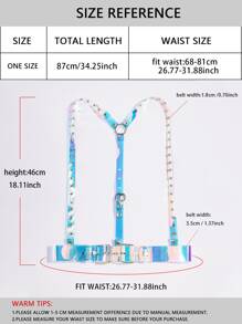 Holographic Harness Belt - Multicolor - View 6