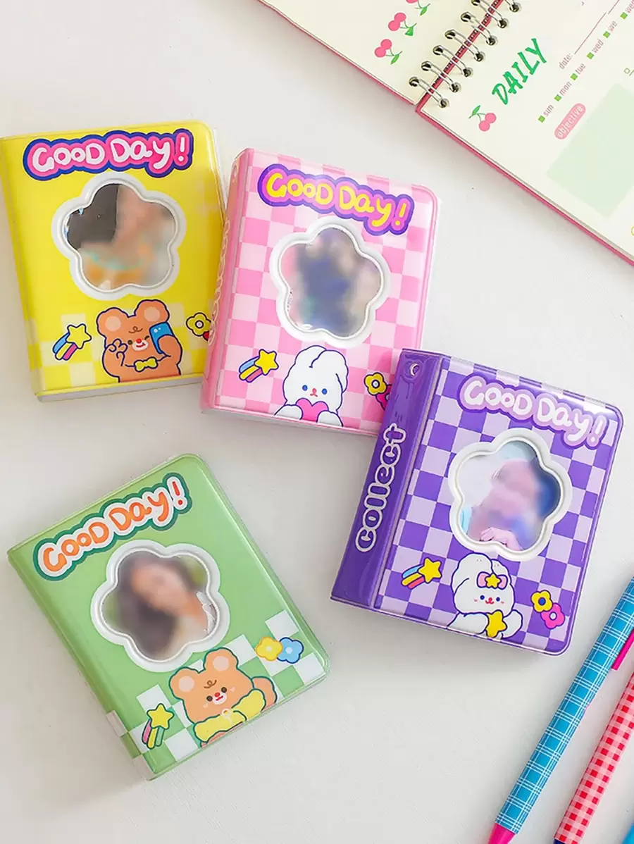 Album ảnh  ngẫu nhiên 1pc Cartoon Graphic - Nhiều màu - Xem 1