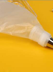 10pcs Clear Piping Bag, Disposable Pastry Bag For Baking - White - View 5