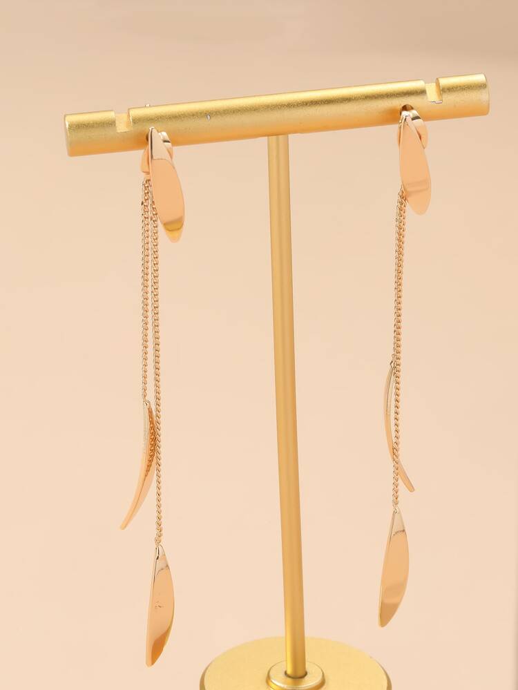 Leaf Decor Earring Jackets