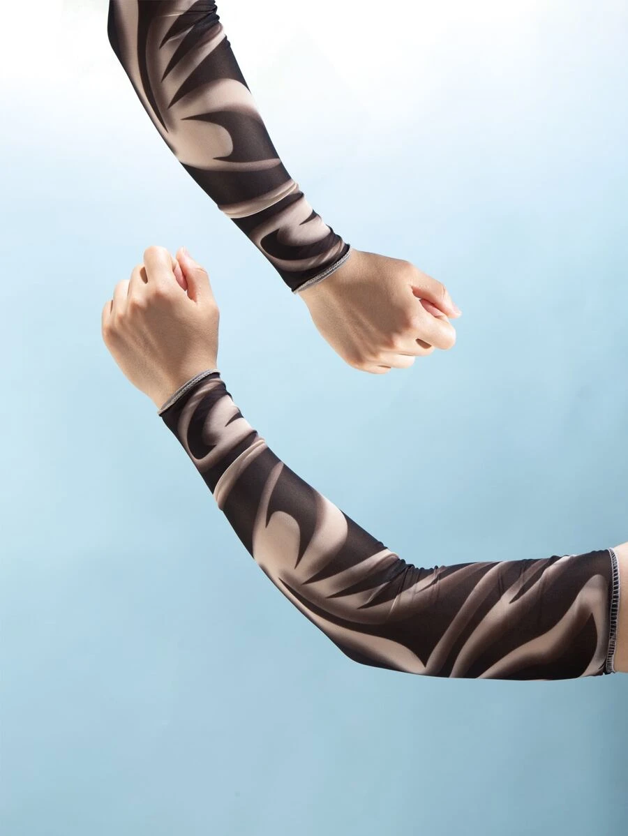 Mangas de brazo con estampado - Multicolor - Ver 1