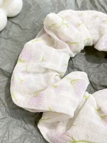 DAZY Floral Print Scrunchie